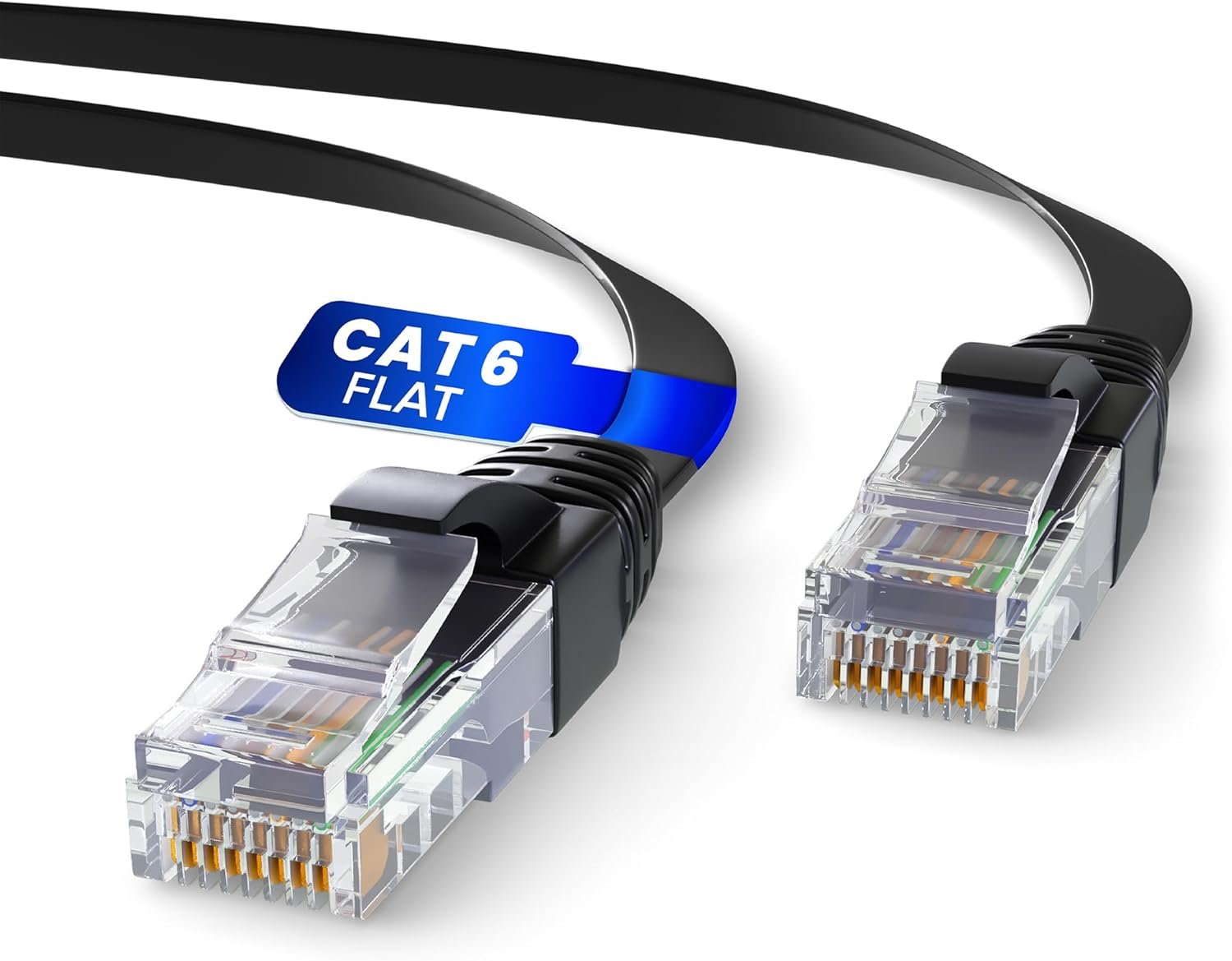 Mr. Tronic Flat Cat 6 Ethernet Cable 15m