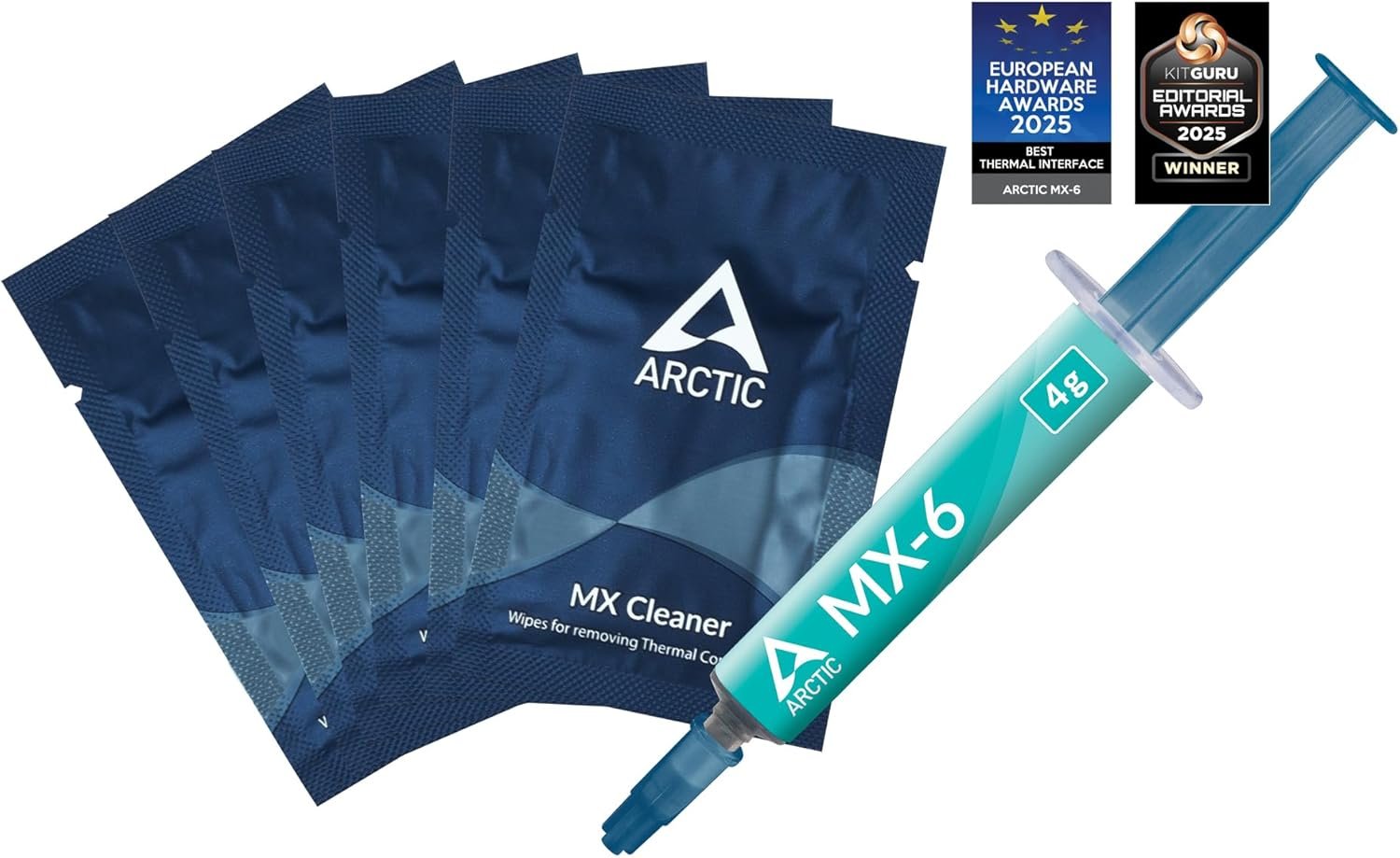 ARCTIC MX-6 (4 g, incl. 6 MX Cleaner)