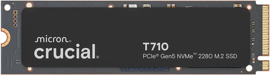 Crucial T710 2TB SSD NVMe M.2 PCIe 5.0