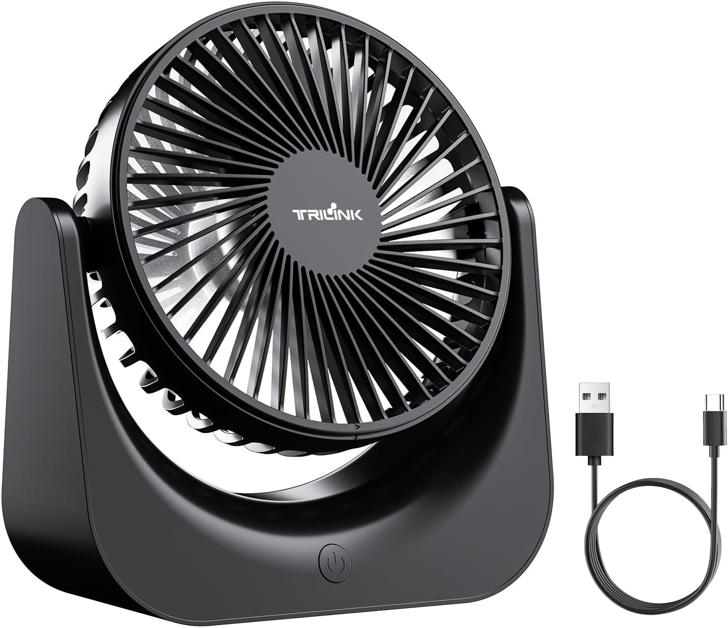 TRILINK Small USB Desk Fan