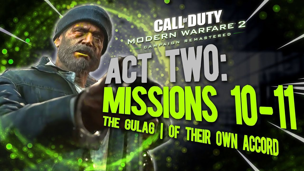 COD MW2 Remastered (2009/2020) – Missions 10-11 (The Gulag/Of Their Own Accord) – Let’s Play