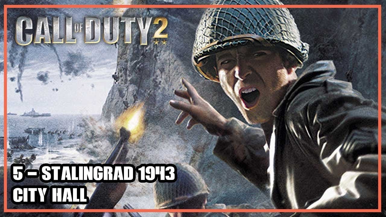 Call of Duty 2 (2005) #5 – Stalingrad 1943 – City Hall